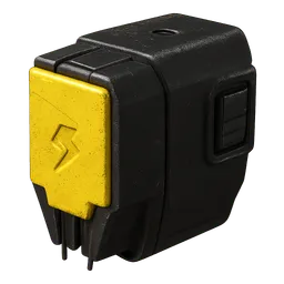 Transparent PNG of the GTA V item x26_taser_cartridge_1