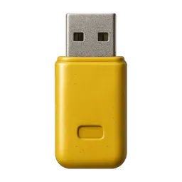 Transparent PNG of the GTA V item yellow_usb
