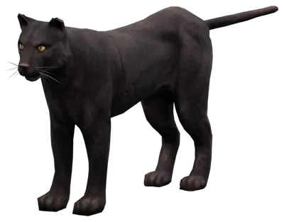 Transparent PNG of the GTA V ped a_c_panther