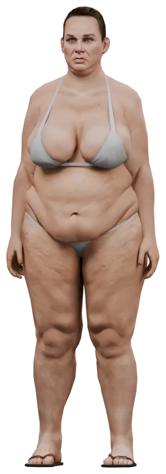 Transparent PNG of the GTA V ped a_f_m_fatcult_01