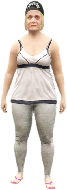 Transparent PNG of the GTA V ped a_f_m_salton_01