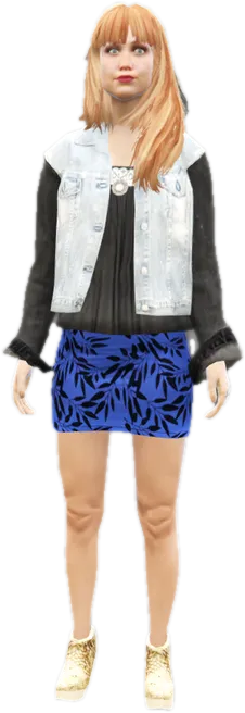 Transparent PNG of the GTA V ped a_f_y_bevhills_01