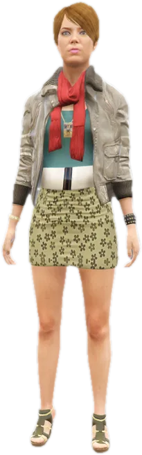Transparent PNG of the GTA V ped a_f_y_bevhills_03