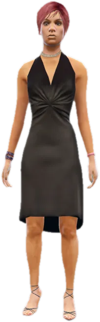 Transparent PNG of the GTA V ped a_f_y_clubcust_01