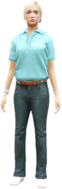 Transparent PNG of the GTA V ped a_f_y_epsilon_01