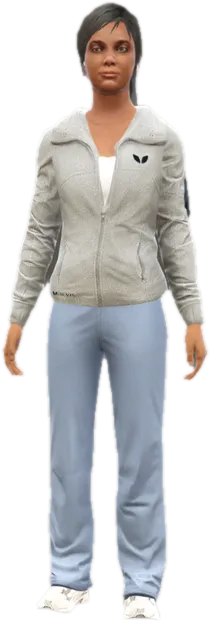 Transparent PNG of the GTA V ped a_f_y_fitness_02