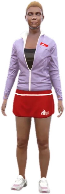 Transparent PNG of the GTA V ped a_f_y_tennis_01