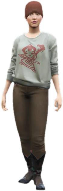 Transparent PNG of the GTA V ped a_f_y_vinewood_01