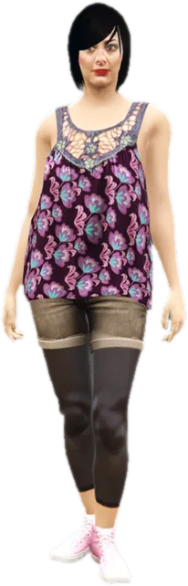 Transparent PNG of the GTA V ped a_f_y_vinewood_04