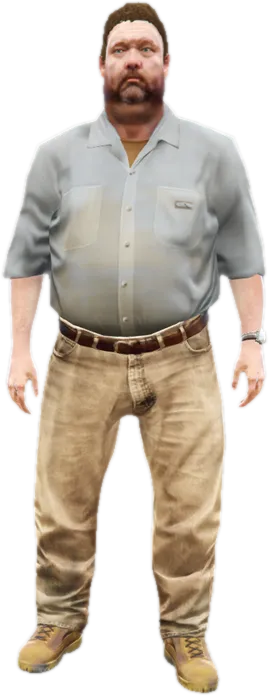 Transparent PNG of the GTA V ped a_m_m_farmer_01