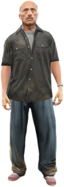 Transparent PNG of the GTA V ped a_m_m_mexlabor_01