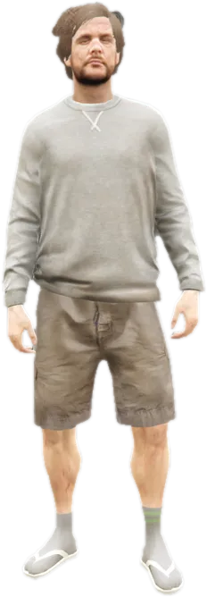 Transparent PNG of the GTA V ped a_m_m_rurmeth_01