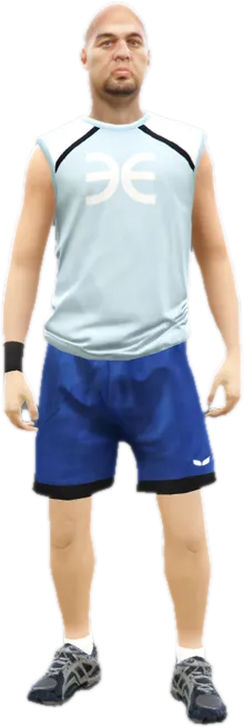 Transparent PNG of the GTA V ped a_m_m_tennis_01