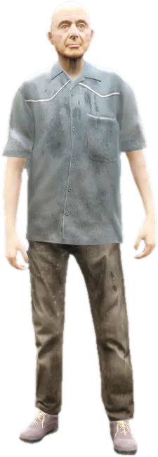 Transparent PNG of the GTA V ped a_m_o_salton_01
