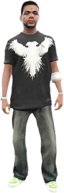 Transparent PNG of the GTA V ped a_m_y_breakdance_01