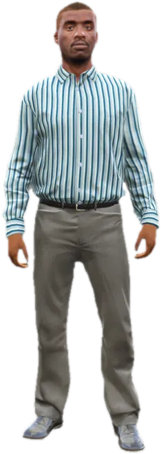 Transparent PNG of the GTA V ped a_m_y_business_02