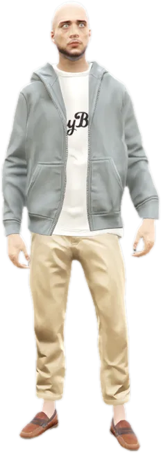 Transparent PNG of the GTA V ped a_m_y_clubcust_01