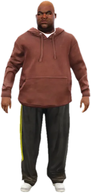 Transparent PNG of the GTA V ped a_m_y_downtown_01