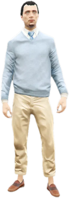 Transparent PNG of the GTA V ped a_m_y_gay_02