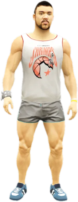 Transparent PNG of the GTA V ped a_m_y_musclbeac_02