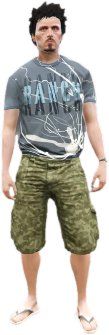 Transparent PNG of the GTA V ped a_m_y_stwhi_01