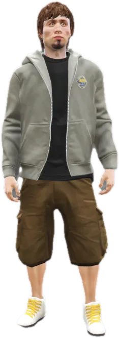 Transparent PNG of the GTA V ped a_m_y_stwhi_02