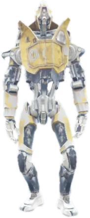 Transparent PNG of the GTA V ped amp_battle_droid