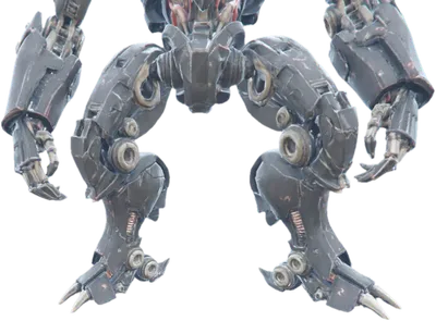 Transparent PNG of the GTA V ped amp_blackmechwarriorxl