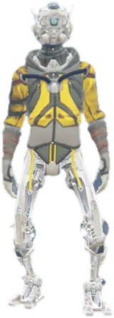 Transparent PNG of the GTA V ped amp_cyborg