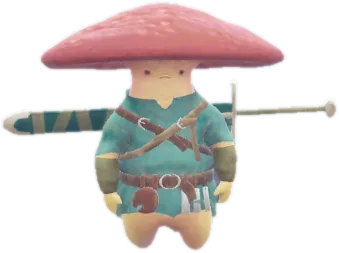 Transparent PNG of the GTA V ped amp_mushroomwarrior