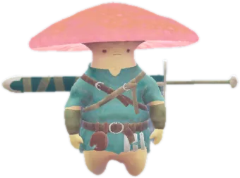 Transparent PNG of the GTA V ped amp_mushroomwarrior_glow