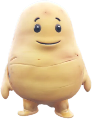 Transparent PNG of the GTA V ped amp_potato
