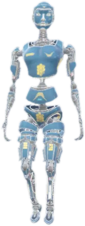 Transparent PNG of the GTA V ped amp_robotangel