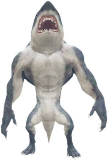 Transparent PNG of the GTA V ped amp_sharkmutant