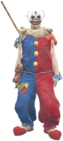 Transparent PNG of the GTA V ped amp_zombieclown1