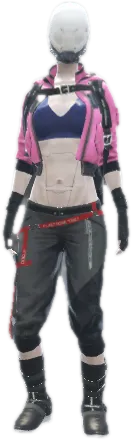 Transparent PNG of the GTA V ped cd_runnergirl