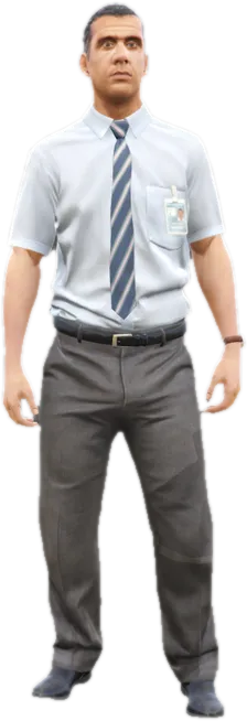 Transparent PNG of the GTA V ped cs_andreas