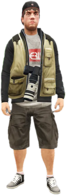 Transparent PNG of the GTA V ped cs_beverly