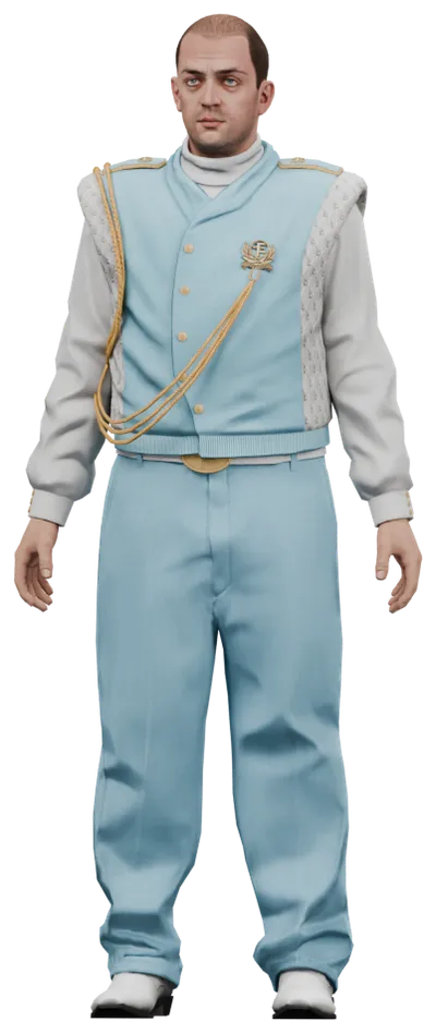 Transparent PNG of the GTA V ped cs_chrisformage