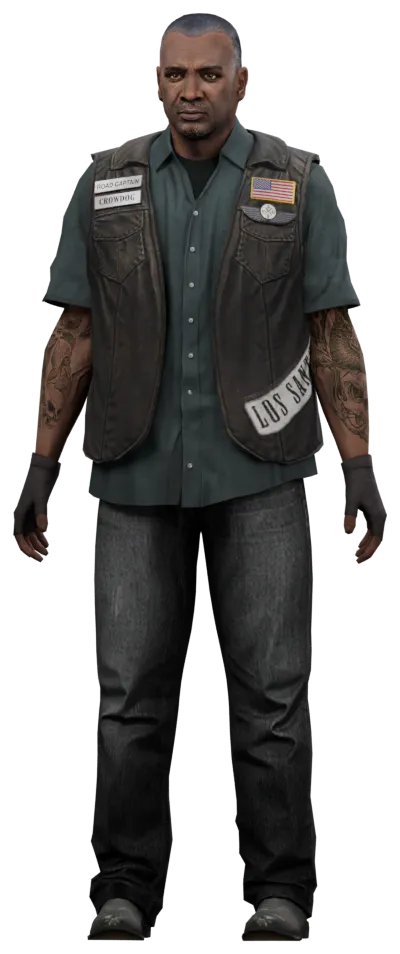 Transparent PNG of the GTA V ped cs_clay