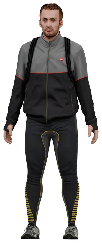 Transparent PNG of the GTA V ped cs_dom