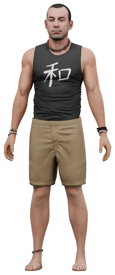 Transparent PNG of the GTA V ped cs_fabien
