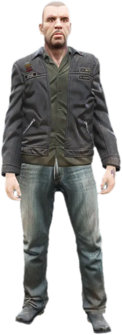 Transparent PNG of the GTA V ped cs_johnnyklebitz