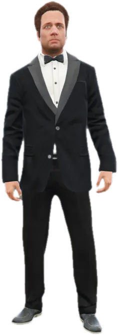 Transparent PNG of the GTA V ped cs_milton