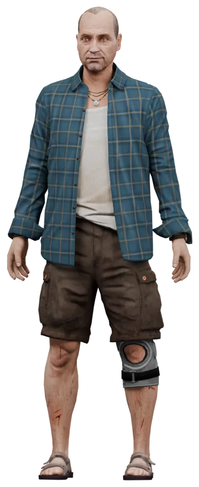 Transparent PNG of the GTA V ped cs_nervousron_02