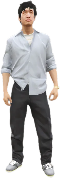 Transparent PNG of the GTA V ped cs_taocheng