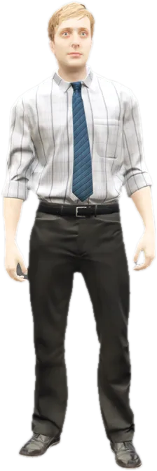 Transparent PNG of the GTA V ped cs_tom