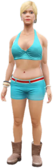 Transparent PNG of the GTA V ped cs_tracydisanto