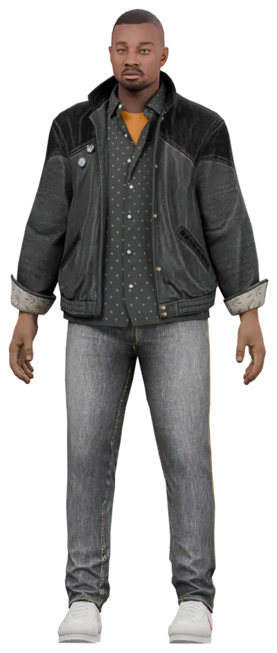Transparent PNG of the GTA V ped csb_celeb_01