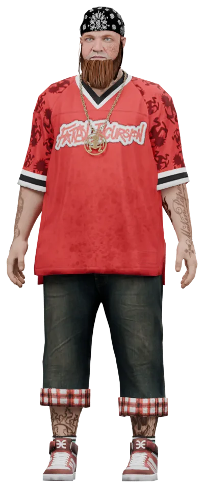 Transparent PNG of the GTA V ped csb_dax